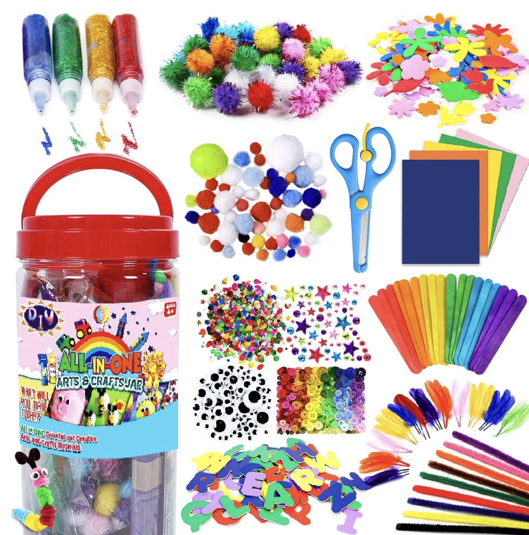 Crafting Supplies to Enrich STEAM Learning