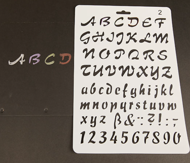 Shrink Art Stencils