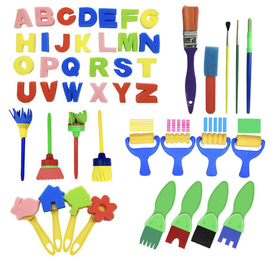 Sponges and texture tools