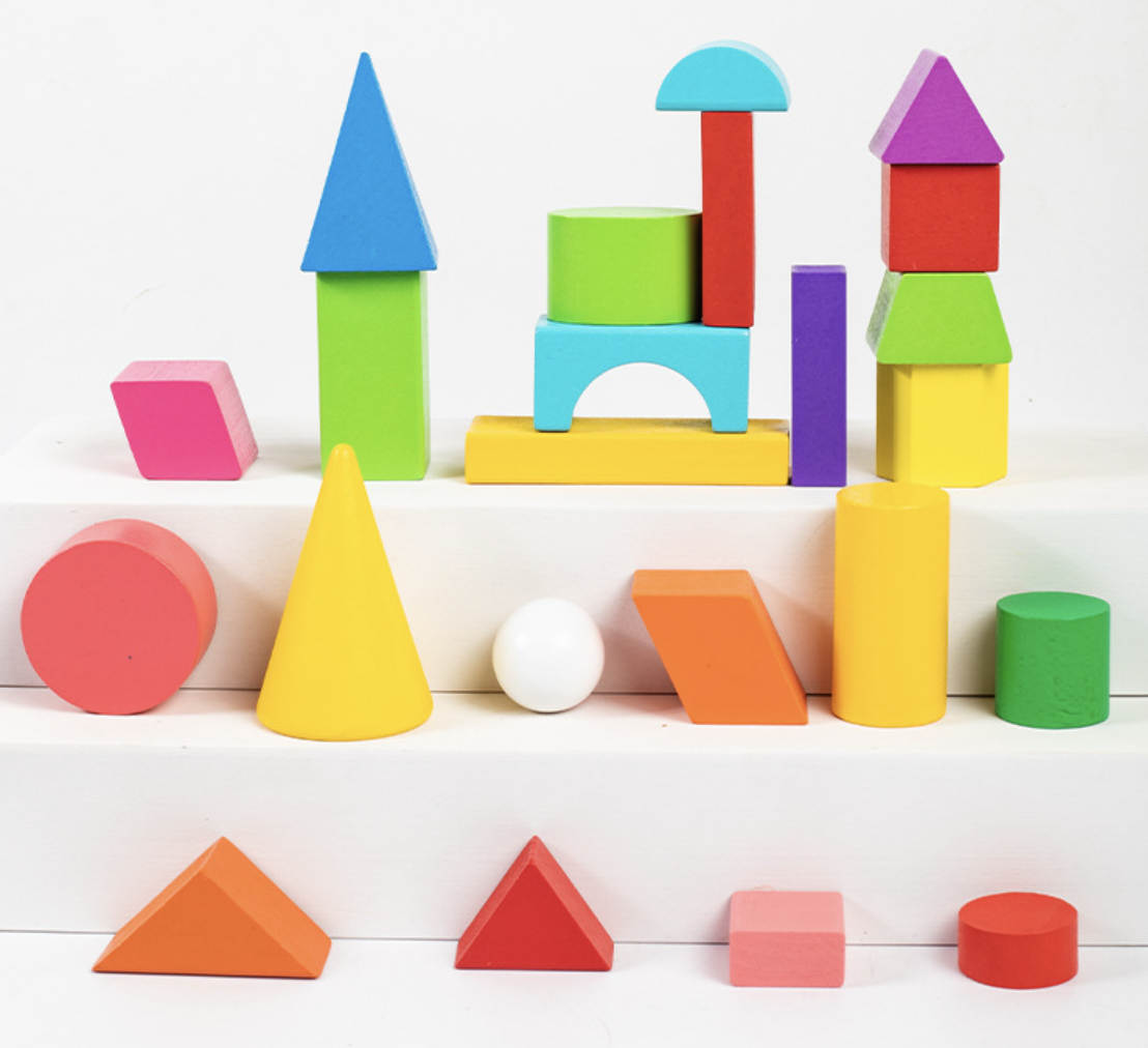 Wooden Building Block Set